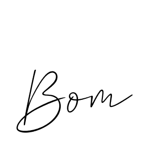 Also You can easily find your signature by using the search form. We will create Bom name handwritten signature images for you free of cost using Allison_Script sign style. Bom signature style 2 images and pictures png