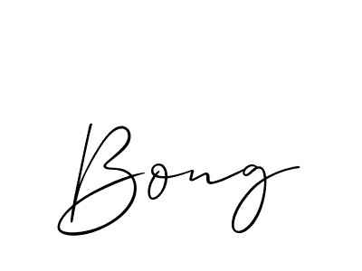 Also we have Bong name is the best signature style. Create professional handwritten signature collection using Allison_Script autograph style. Bong signature style 2 images and pictures png