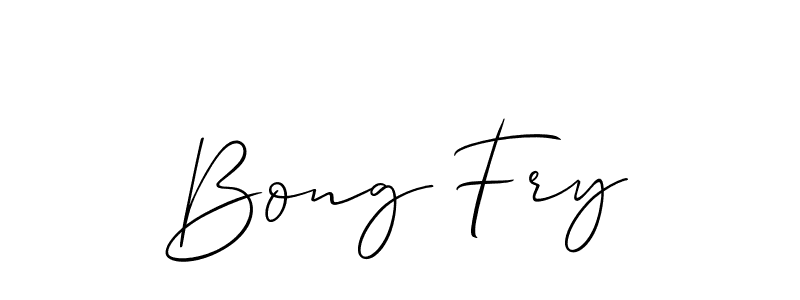 See photos of Bong Fry official signature by Spectra . Check more albums & portfolios. Read reviews & check more about Allison_Script font. Bong Fry signature style 2 images and pictures png