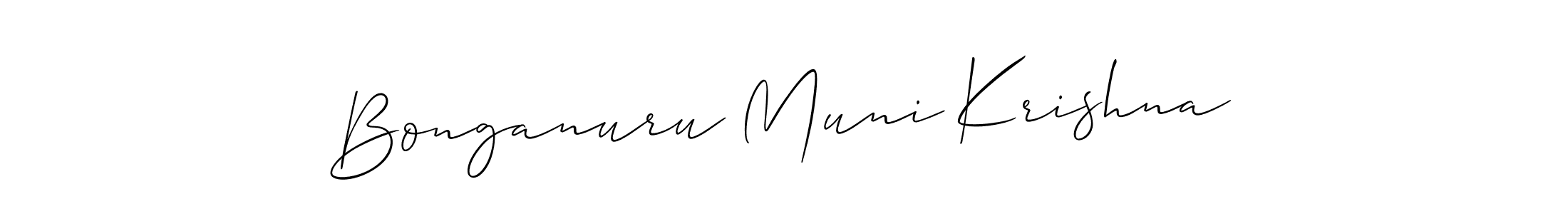 You can use this online signature creator to create a handwritten signature for the name Bonganuru Muni Krishna. This is the best online autograph maker. Bonganuru Muni Krishna signature style 2 images and pictures png