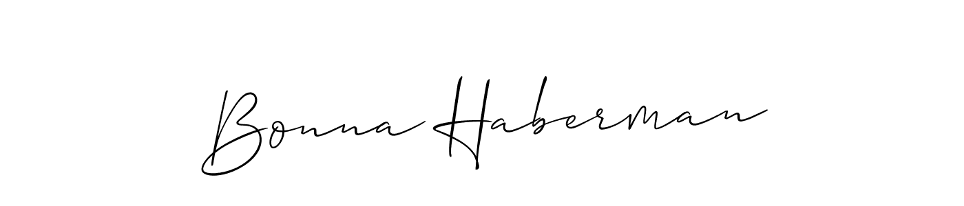 You can use this online signature creator to create a handwritten signature for the name Bonna Haberman. This is the best online autograph maker. Bonna Haberman signature style 2 images and pictures png