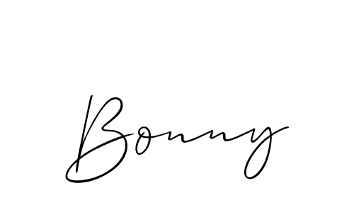 Similarly Allison_Script is the best handwritten signature design. Signature creator online .You can use it as an online autograph creator for name Bonny. Bonny signature style 2 images and pictures png