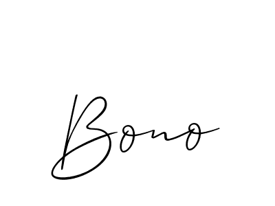 Also You can easily find your signature by using the search form. We will create Bono name handwritten signature images for you free of cost using Allison_Script sign style. Bono signature style 2 images and pictures png
