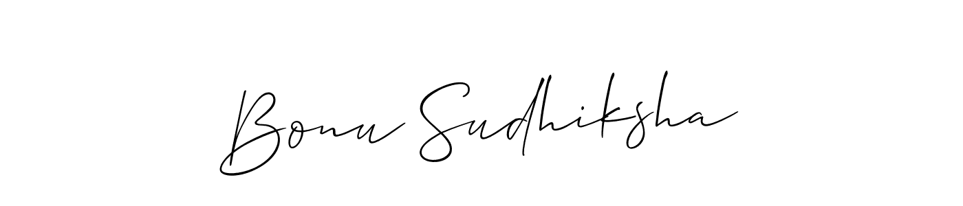 See photos of Bonu Sudhiksha official signature by Spectra . Check more albums & portfolios. Read reviews & check more about Allison_Script font. Bonu Sudhiksha signature style 2 images and pictures png