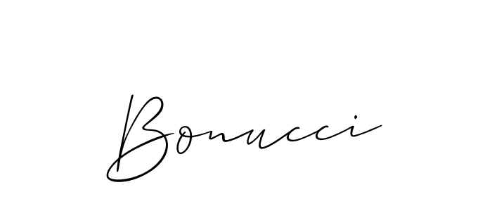 You should practise on your own different ways (Allison_Script) to write your name (Bonucci) in signature. don't let someone else do it for you. Bonucci signature style 2 images and pictures png