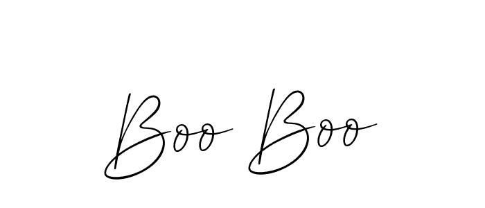 Create a beautiful signature design for name Boo Boo. With this signature (Allison_Script) fonts, you can make a handwritten signature for free. Boo Boo signature style 2 images and pictures png