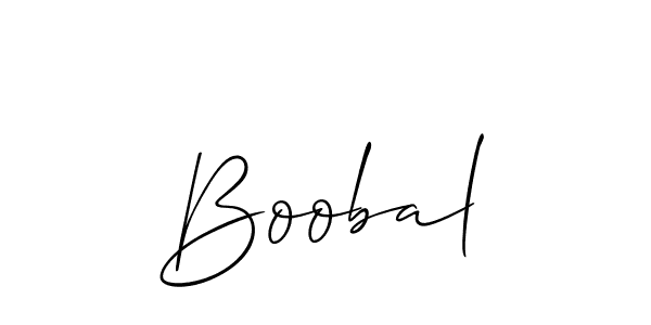 if you are searching for the best signature style for your name Boobal. so please give up your signature search. here we have designed multiple signature styles  using Allison_Script. Boobal signature style 2 images and pictures png