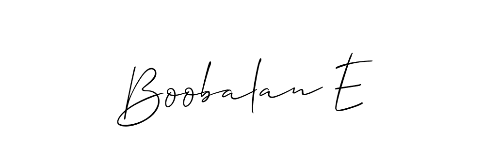 Here are the top 10 professional signature styles for the name Boobalan E. These are the best autograph styles you can use for your name. Boobalan E signature style 2 images and pictures png
