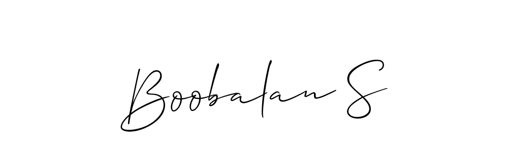 Once you've used our free online signature maker to create your best signature Allison_Script style, it's time to enjoy all of the benefits that Boobalan S name signing documents. Boobalan S signature style 2 images and pictures png