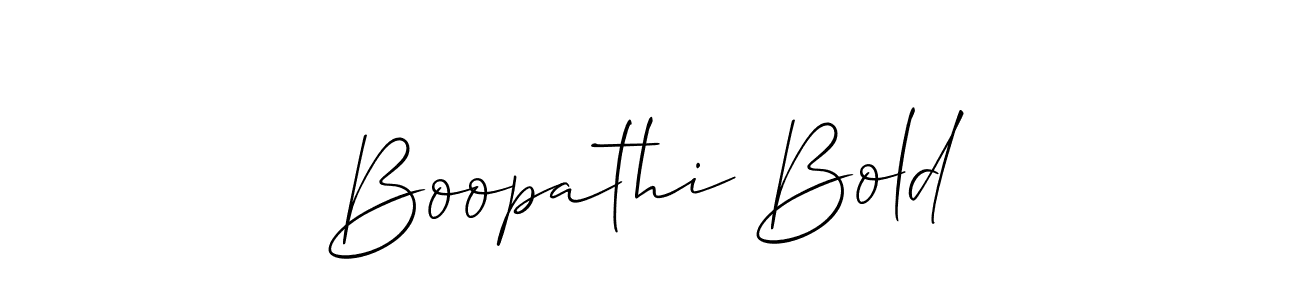 if you are searching for the best signature style for your name Boopathi Bold. so please give up your signature search. here we have designed multiple signature styles  using Allison_Script. Boopathi Bold signature style 2 images and pictures png