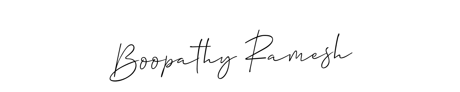 Make a beautiful signature design for name Boopathy Ramesh. Use this online signature maker to create a handwritten signature for free. Boopathy Ramesh signature style 2 images and pictures png