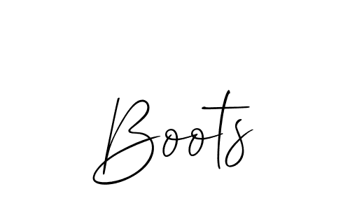 Use a signature maker to create a handwritten signature online. With this signature software, you can design (Allison_Script) your own signature for name Boots. Boots signature style 2 images and pictures png