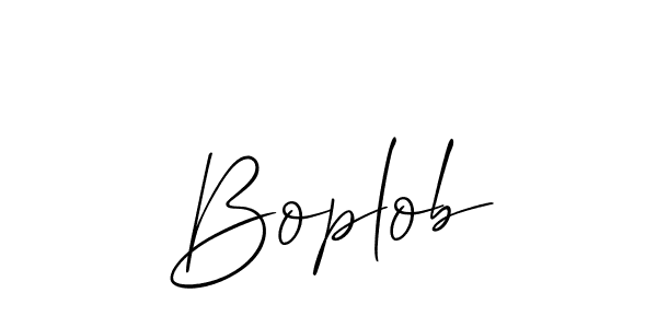 Best and Professional Signature Style for Boplob. Allison_Script Best Signature Style Collection. Boplob signature style 2 images and pictures png