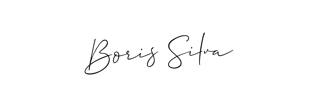 Once you've used our free online signature maker to create your best signature Allison_Script style, it's time to enjoy all of the benefits that Boris Silva name signing documents. Boris Silva signature style 2 images and pictures png