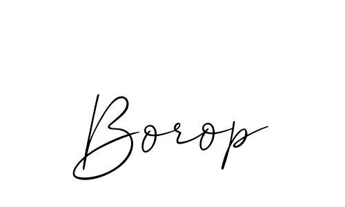 Also You can easily find your signature by using the search form. We will create Borop name handwritten signature images for you free of cost using Allison_Script sign style. Borop signature style 2 images and pictures png