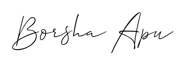 The best way (Allison_Script) to make a short signature is to pick only two or three words in your name. For converting this name Borsha Apu. Borsha Apu signature style 2 images and pictures png