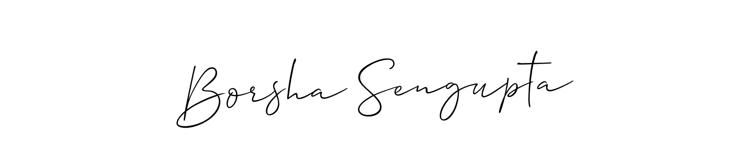 Once you've used our free online signature maker to create your best signature Allison_Script style, it's time to enjoy all of the benefits that Borsha Sengupta name signing documents. Borsha Sengupta signature style 2 images and pictures png