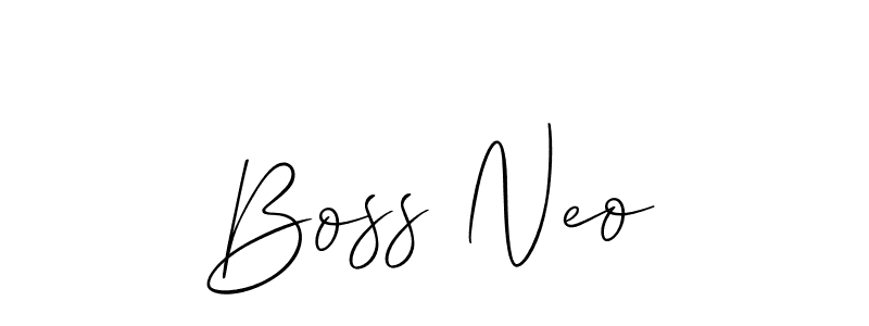 Once you've used our free online signature maker to create your best signature Allison_Script style, it's time to enjoy all of the benefits that Boss Neo name signing documents. Boss Neo signature style 2 images and pictures png