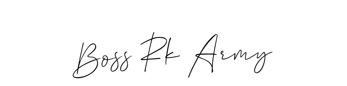 Once you've used our free online signature maker to create your best signature Allison_Script style, it's time to enjoy all of the benefits that Boss Rk Army name signing documents. Boss Rk Army signature style 2 images and pictures png