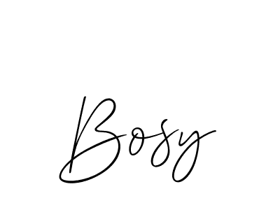 It looks lik you need a new signature style for name Bosy. Design unique handwritten (Allison_Script) signature with our free signature maker in just a few clicks. Bosy signature style 2 images and pictures png