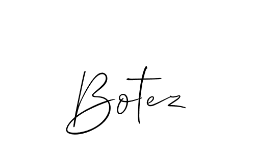 How to make Botez name signature. Use Allison_Script style for creating short signs online. This is the latest handwritten sign. Botez signature style 2 images and pictures png