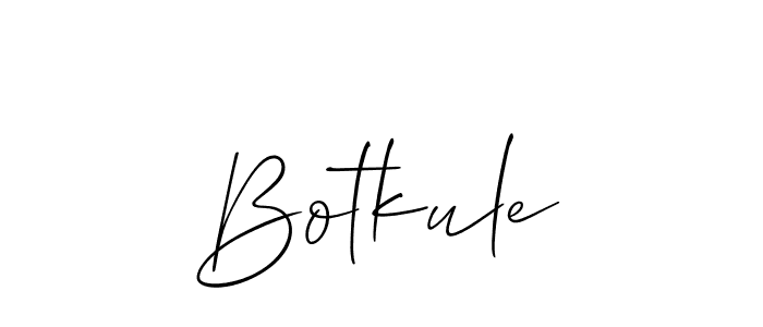 How to make Botkule name signature. Use Allison_Script style for creating short signs online. This is the latest handwritten sign. Botkule signature style 2 images and pictures png