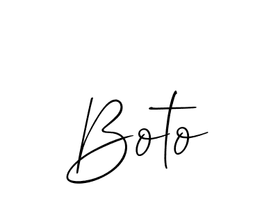 Create a beautiful signature design for name Boto. With this signature (Allison_Script) fonts, you can make a handwritten signature for free. Boto signature style 2 images and pictures png