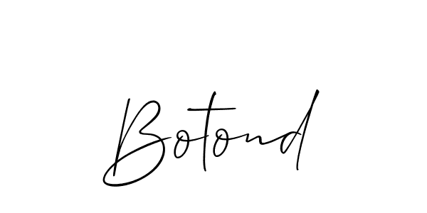 Similarly Allison_Script is the best handwritten signature design. Signature creator online .You can use it as an online autograph creator for name Botond. Botond signature style 2 images and pictures png