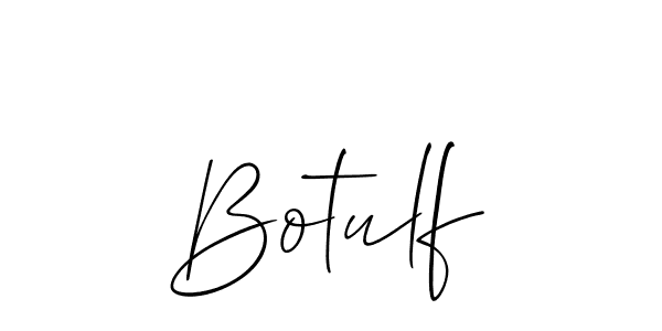 Botulf stylish signature style. Best Handwritten Sign (Allison_Script) for my name. Handwritten Signature Collection Ideas for my name Botulf. Botulf signature style 2 images and pictures png