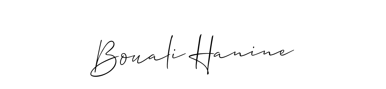 You can use this online signature creator to create a handwritten signature for the name Bouali Hanine. This is the best online autograph maker. Bouali Hanine signature style 2 images and pictures png