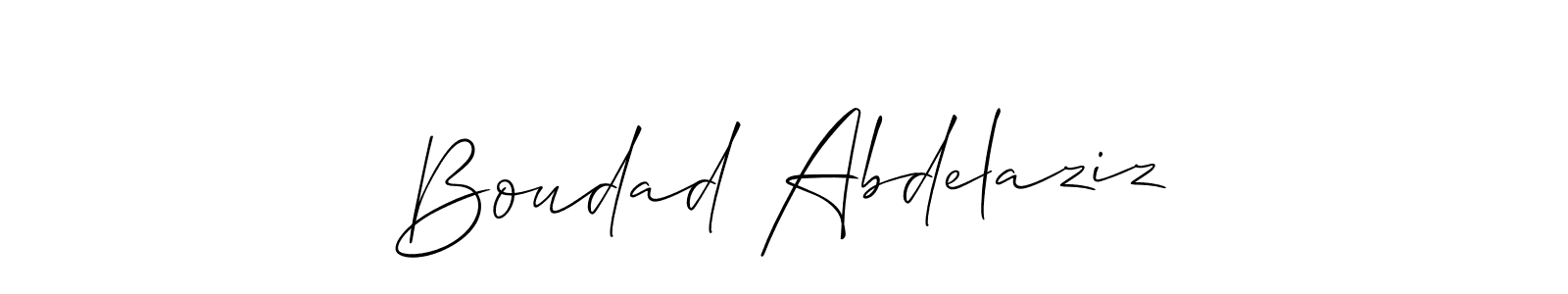 Once you've used our free online signature maker to create your best signature Allison_Script style, it's time to enjoy all of the benefits that Boudad Abdelaziz name signing documents. Boudad Abdelaziz signature style 2 images and pictures png