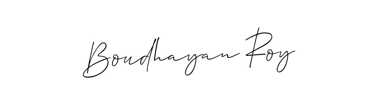 Once you've used our free online signature maker to create your best signature Allison_Script style, it's time to enjoy all of the benefits that Boudhayan Roy name signing documents. Boudhayan Roy signature style 2 images and pictures png