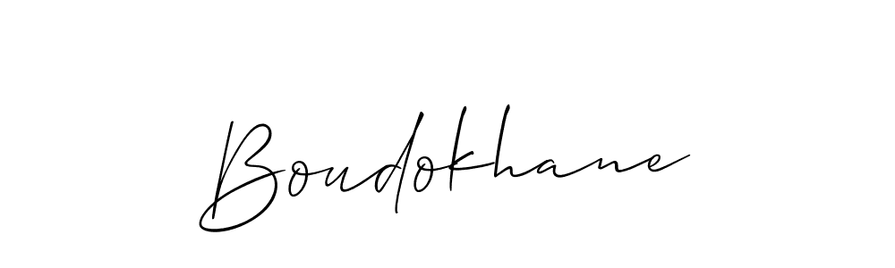 if you are searching for the best signature style for your name Boudokhane. so please give up your signature search. here we have designed multiple signature styles  using Allison_Script. Boudokhane signature style 2 images and pictures png