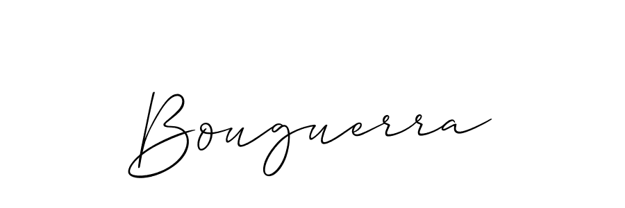 The best way (Allison_Script) to make a short signature is to pick only two or three words in your name. The name Bouguerra include a total of six letters. For converting this name. Bouguerra signature style 2 images and pictures png