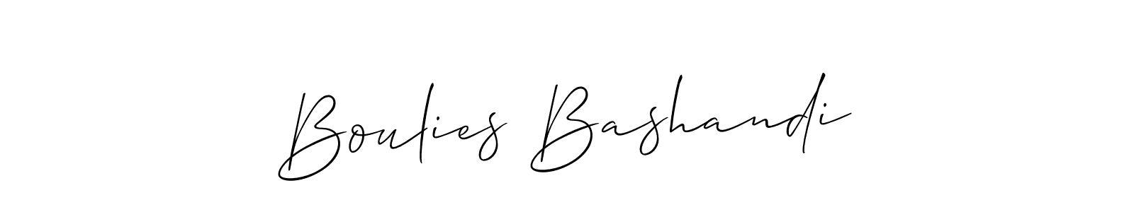Best and Professional Signature Style for Boulies Bashandi. Allison_Script Best Signature Style Collection. Boulies Bashandi signature style 2 images and pictures png