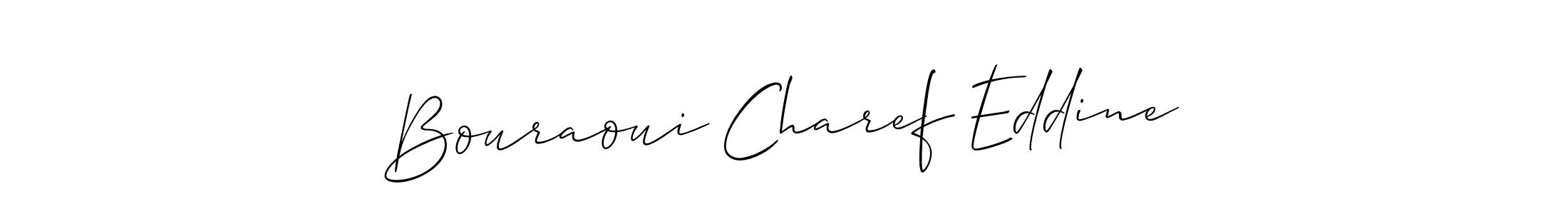 Once you've used our free online signature maker to create your best signature Allison_Script style, it's time to enjoy all of the benefits that Bouraoui Charef Eddine name signing documents. Bouraoui Charef Eddine signature style 2 images and pictures png