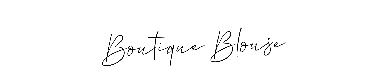 This is the best signature style for the Boutique Blouse name. Also you like these signature font (Allison_Script). Mix name signature. Boutique Blouse signature style 2 images and pictures png