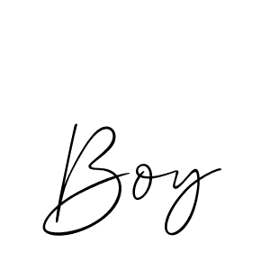 Create a beautiful signature design for name Boy. With this signature (Allison_Script) fonts, you can make a handwritten signature for free. Boy signature style 2 images and pictures png