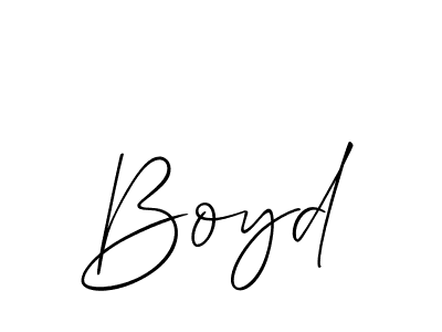 How to make Boyd signature? Allison_Script is a professional autograph style. Create handwritten signature for Boyd name. Boyd signature style 2 images and pictures png