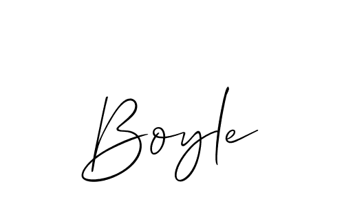 How to Draw Boyle signature style? Allison_Script is a latest design signature styles for name Boyle. Boyle signature style 2 images and pictures png