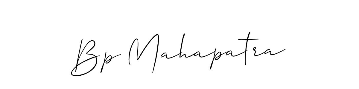 Also we have Bp Mahapatra name is the best signature style. Create professional handwritten signature collection using Allison_Script autograph style. Bp Mahapatra signature style 2 images and pictures png