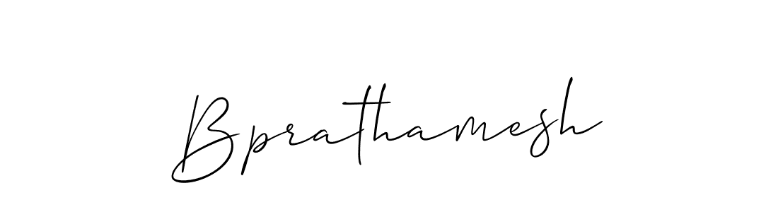 The best way (Allison_Script) to make a short signature is to pick only two or three words in your name. The name Bprathamesh include a total of six letters. For converting this name. Bprathamesh signature style 2 images and pictures png