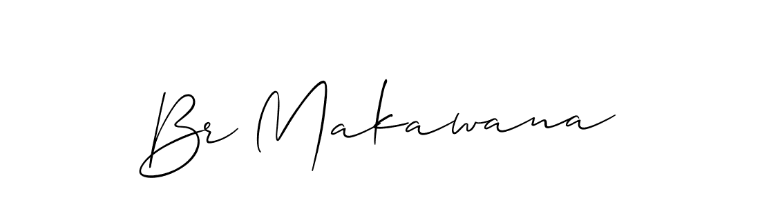 Best and Professional Signature Style for Br Makawana. Allison_Script Best Signature Style Collection. Br Makawana signature style 2 images and pictures png