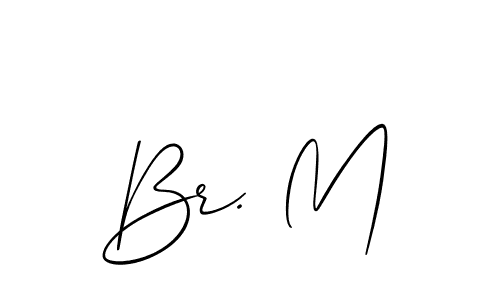 This is the best signature style for the Br. M name. Also you like these signature font (Allison_Script). Mix name signature. Br. M signature style 2 images and pictures png