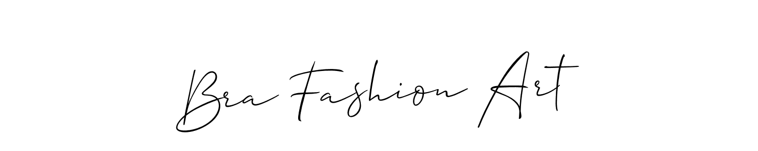 Best and Professional Signature Style for Bra Fashion Art. Allison_Script Best Signature Style Collection. Bra Fashion Art signature style 2 images and pictures png