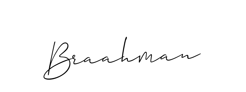 How to Draw Braahman signature style? Allison_Script is a latest design signature styles for name Braahman. Braahman signature style 2 images and pictures png