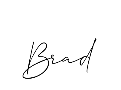 Also we have Brad name is the best signature style. Create professional handwritten signature collection using Allison_Script autograph style. Brad signature style 2 images and pictures png