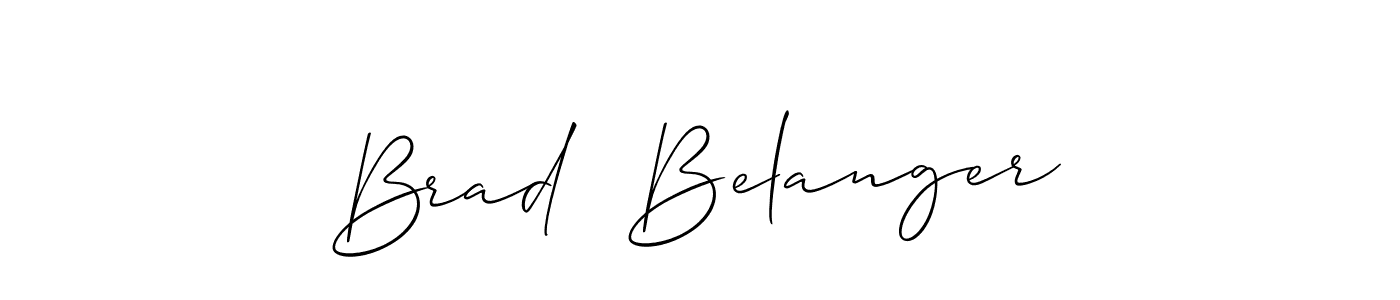 This is the best signature style for the Brad  Belanger name. Also you like these signature font (Allison_Script). Mix name signature. Brad  Belanger signature style 2 images and pictures png