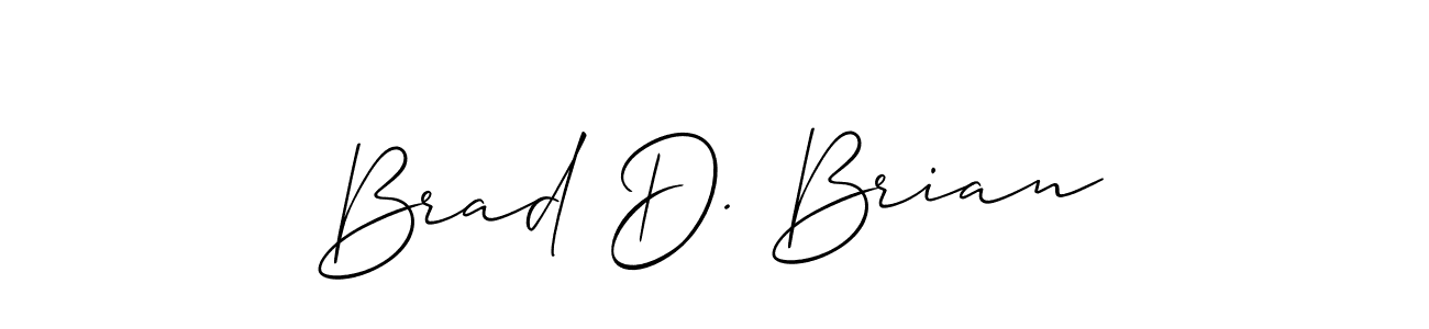 Similarly Allison_Script is the best handwritten signature design. Signature creator online .You can use it as an online autograph creator for name Brad D. Brian. Brad D. Brian signature style 2 images and pictures png