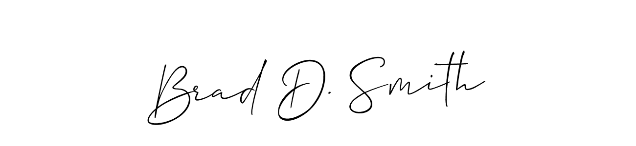 if you are searching for the best signature style for your name Brad D. Smith. so please give up your signature search. here we have designed multiple signature styles  using Allison_Script. Brad D. Smith signature style 2 images and pictures png